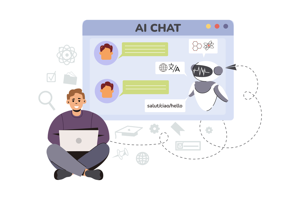 AI chat assistant helping a Shopify merchant answer customer questions